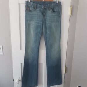 Citizens of Humanity Low Rise Y2K Straight Bootcut Denim Jean Pant Sz 29